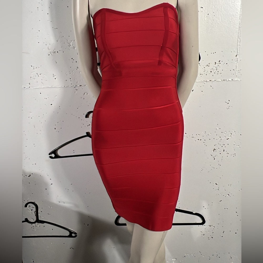 Red Fitted Dress